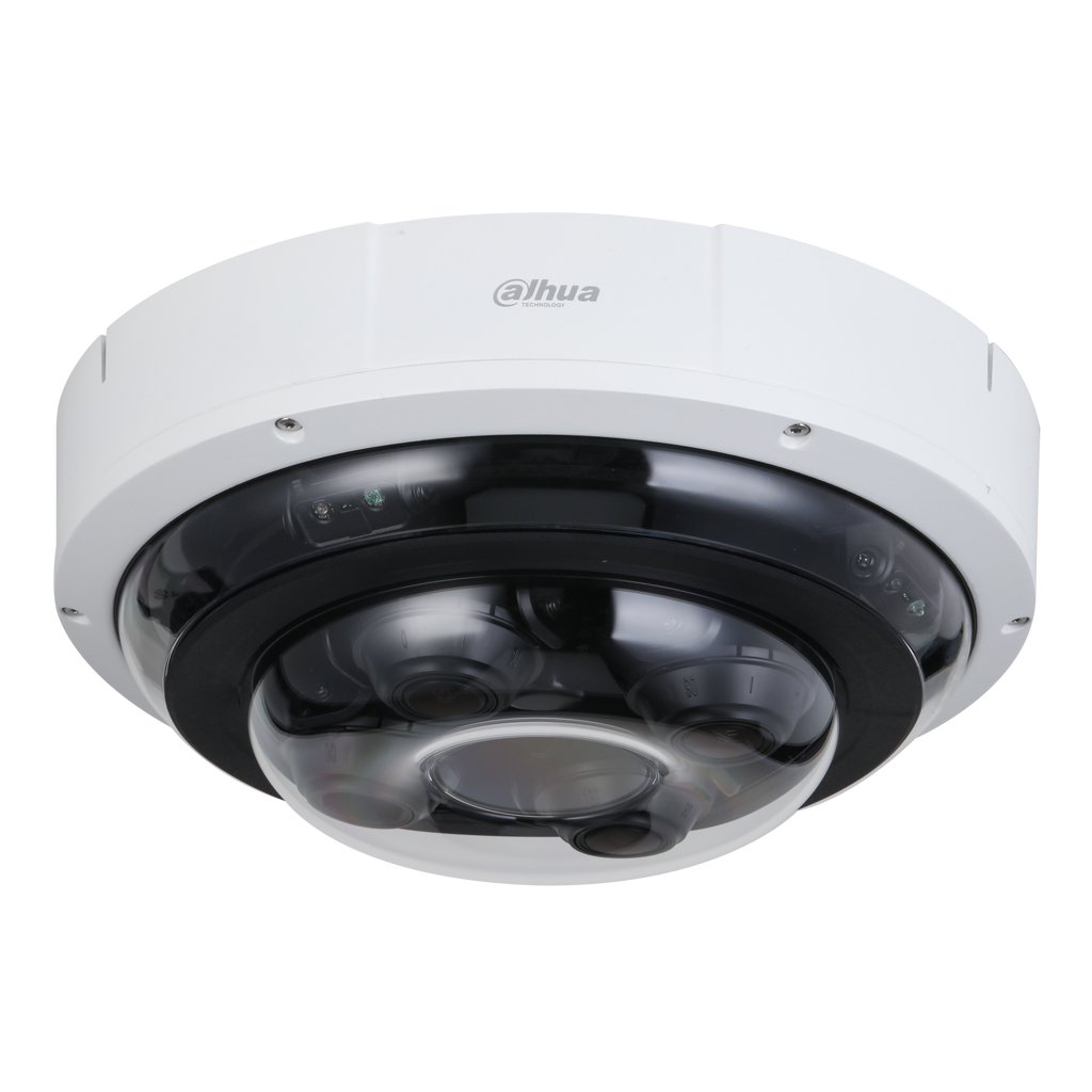 DahuaCámara IP H265 Multisensor 4x5MP 4-Directional IR30m 360º IP67 IK10 PoE+ AUDIO E/S. Anticorrosión