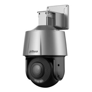 DahuaCámara PT IP 4M H265 FULL COLOR dWDR Iluminación Dual LED30m/IR30m 4mm Starlight IP66 PoE AUDIO MIC AI