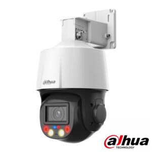 DahuaCámara PTZ IP 4M TiOC H265 WDR Iluminación Dual LED30m/IR50m 5x IP66 PoE AUDIO MIC E/S AI
