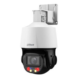 DahuaCámara PTZ IP 4M TiOC H265 WDR Iluminación Dual LED30m/IR70m 10x IP66 PoE AUDIO MIC E/S AI