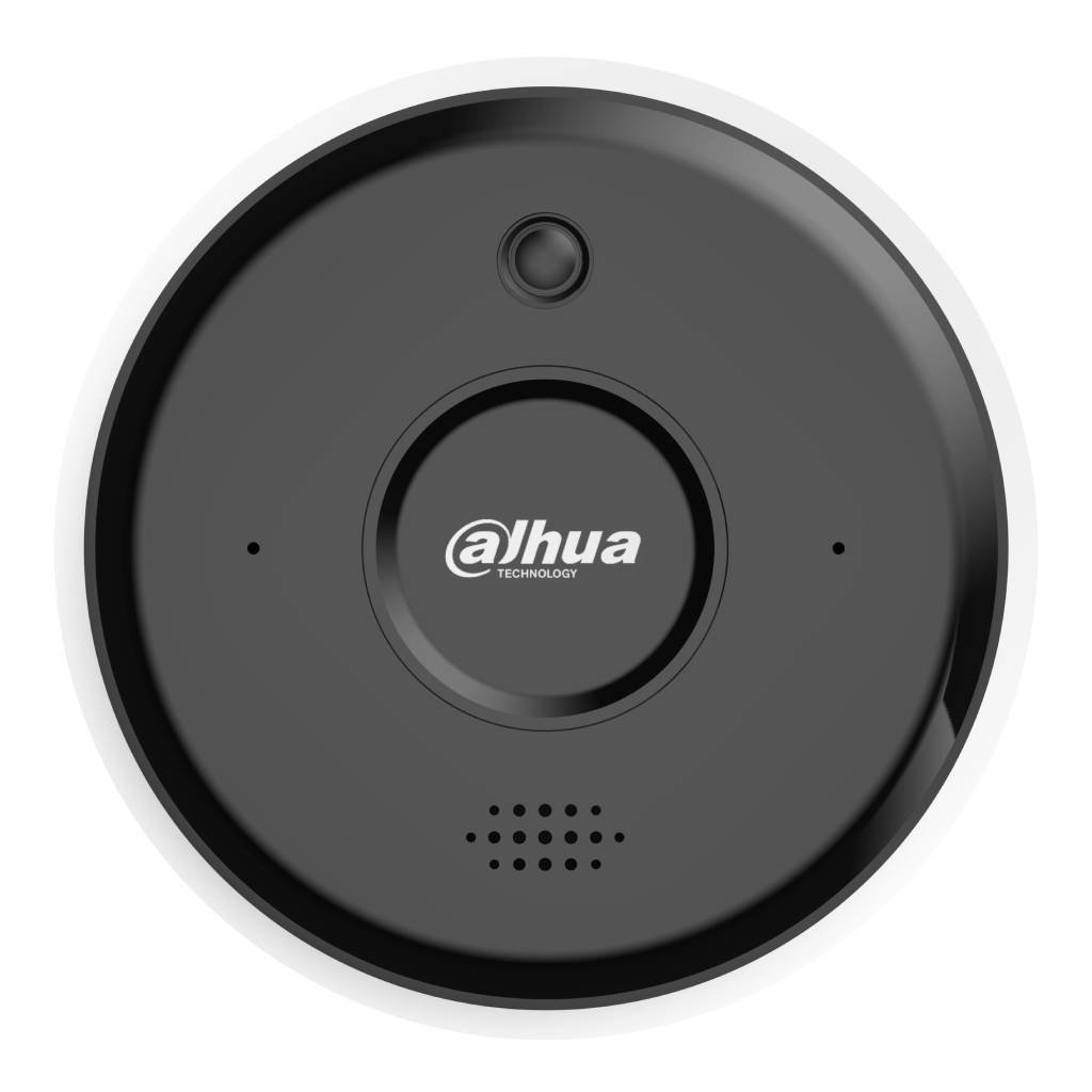 Cámara circular IP 5M DN WDR90dB 3DNR IR20m 2.0mm AUDIO MIC E/S con detección de humo e incendio AI - Imagen 3