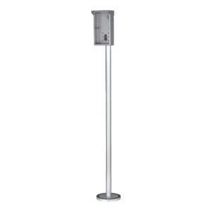 DahuaCubierta para la lluvia con poste vertical para 2 módulos de la serie VTO4xxxF. AL 5052