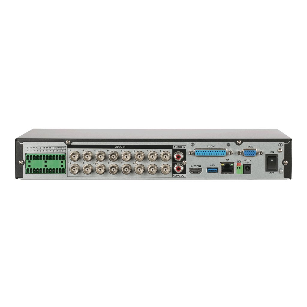 DVR 5EN1 H265 16ch 5M-N@25ips +8IP 6MP 1HDMI 1HDD E/S AI - Imagen 2