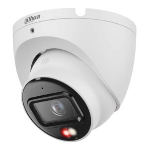 DahuaDahua Lite - MiniDomo IP H265 6M dWDR Iluminación Dual LED30m/IR30m 2.8mm IP67 PoE MIC AI (detección humana)