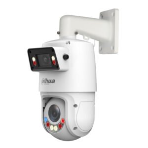DahuaDomo Dual-PTZ IP 4M+4M TiOC WDR Iluminación Dual LED50m/IR100m 25x IP66 PoE+ AUDIO E/S AI