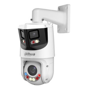 DahuaDomo Dual-PTZ IP 8M+4M TiOC WDR Iluminación Dual LED50m/IR100m 25x IP66 PoE AUDIO E/S AI