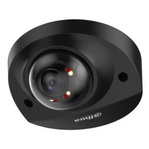 DahuaDomo IP H265 4M FULL COLOR WDR Iluminación Dual LED30m/IR30m 2.8mm IK10 IP67 PoE MIC AUDIO E/S AI. Color Negro