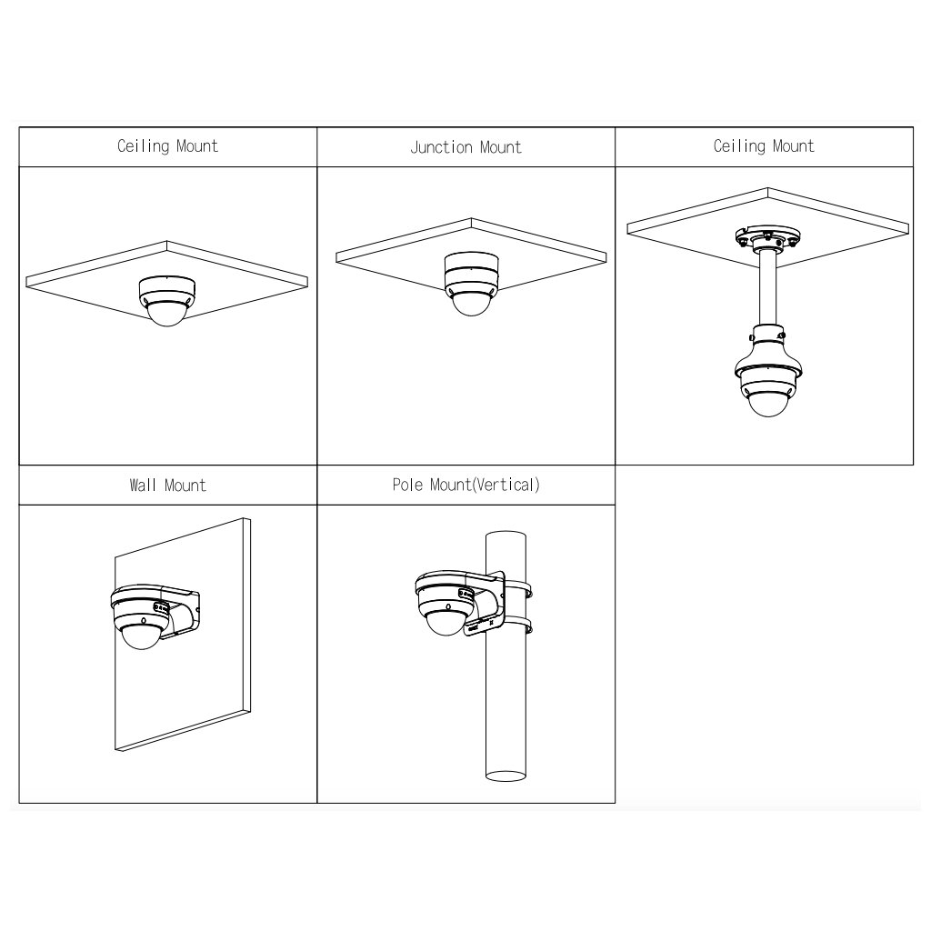 Domo IP H265 4M WDR Iluminación Dual LED40m/IR40m 2.8mm IK10 IP67 PoE SD AUDIO MIC E/S AI - Imagen 3