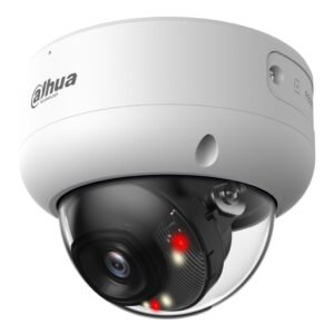 DahuaDomo IP H265 6M WDR Iluminación Dual LED30m/IR30m 2.8mm IK10 IP67 PoE SD AI
