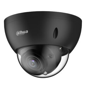 DahuaDomo IP H265 8M DN WDR Deeplight IR40m 2.7-12VFM IK10 IP67 ePoE SD AUDIO E/S MIC AI. Color negro