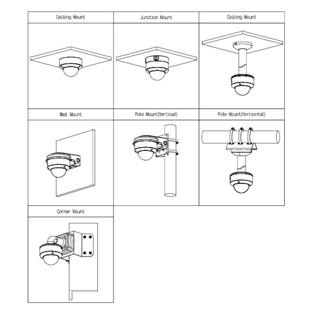 Domo IP H265 8M WDR Iluminación Dual LED50m/IR60m 2.7-12VFM IK10 IP67 ePoE SD AUDIO MIC E/S AI - Imagen 3
