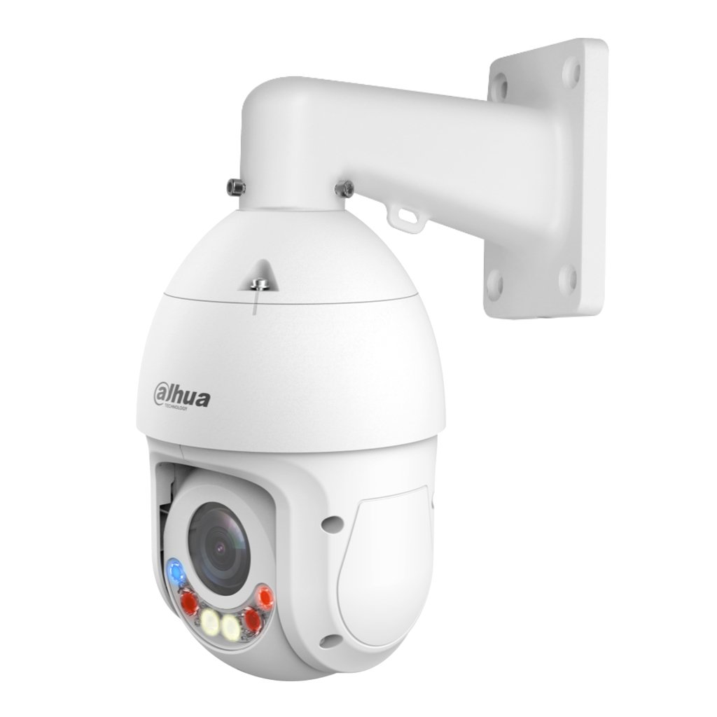 DahuaDomo PTZ IP 4M TiOC H265 WDR Starlight Iluminación Dual LED50m/IR100m 25x IP66 PoE+ AUDIO E/S AI