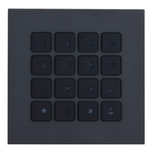 DahuaEstación Exterior Modular para Videoportero IP con Teclado para Series VTO4202FB-X. Color Negro