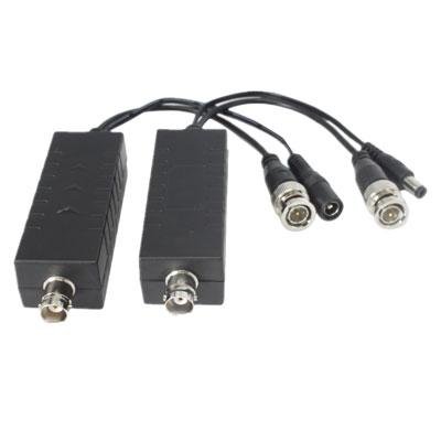 DahuaKit Conversor POC sobre Coaxial Vídeo+Alimentación para HDCVI/TVI/AHD DC24-36V (2 uds)