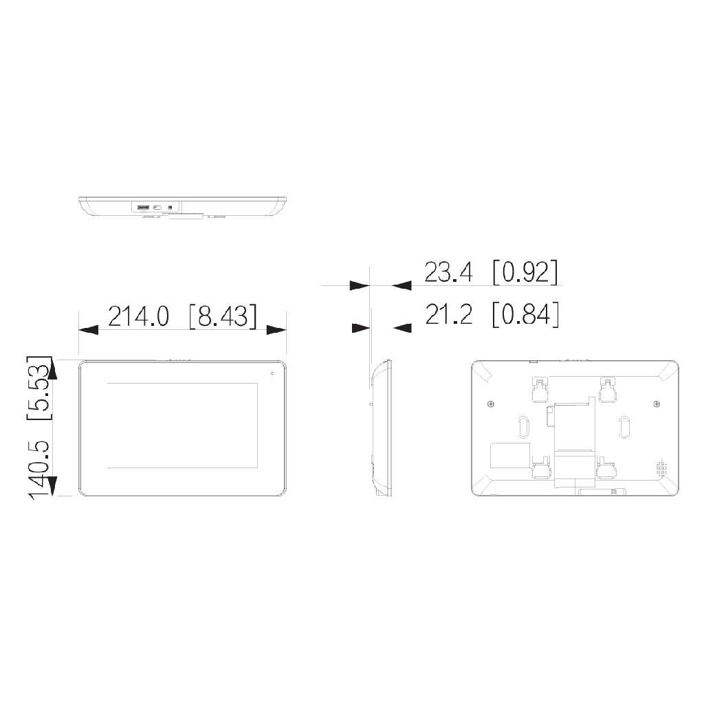 Kit Videoportero IP WiFi exterior de Superficie + monitor WiFi interior - Imagen 3