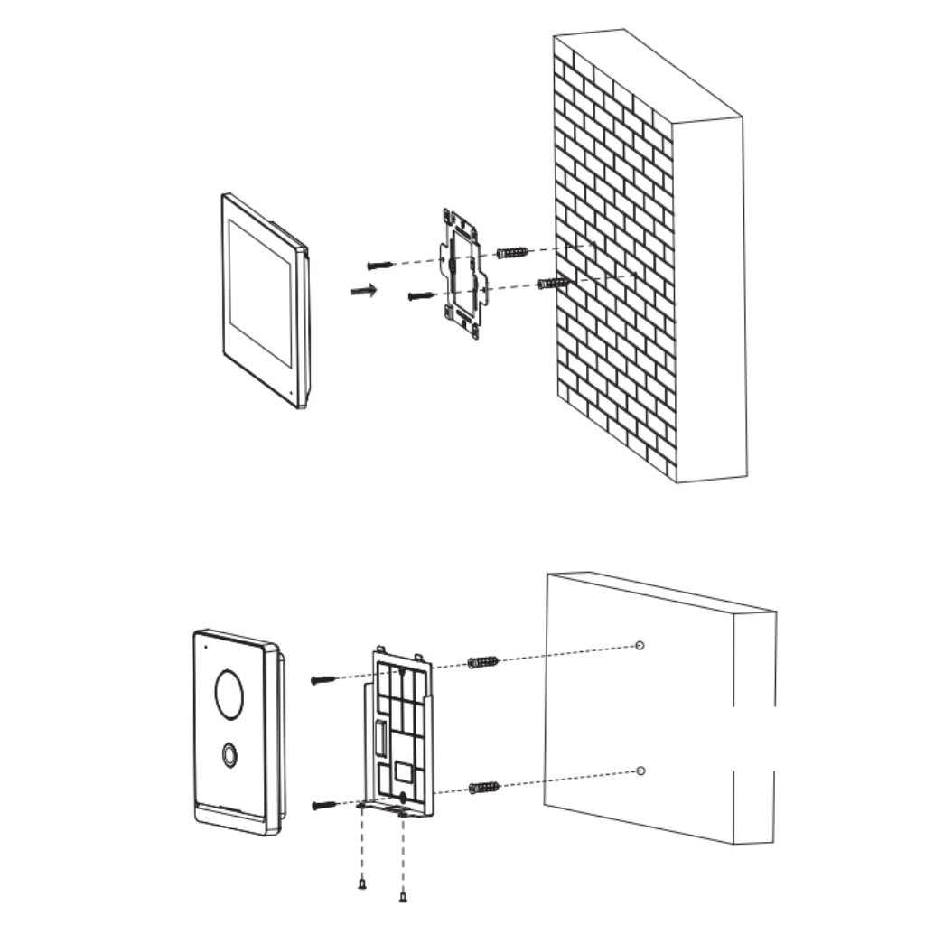 Kit Videoportero IP WiFi exterior de Superficie + monitor WiFi interior - Imagen 4