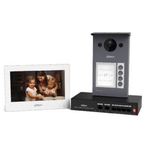 DahuaKit Videoportero IP exterior para Superfície + monitor interior