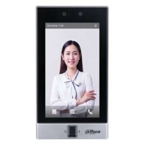 DahuaLector Autónomo LCD 7" táctil de Reconocimiento Facial+PIN+Tarjeta+Huella+QR WiFi 2.4GHz