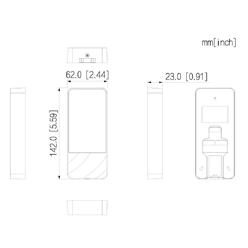 Lector Autónomo Tarjeta EM IP66 - Imagen 2