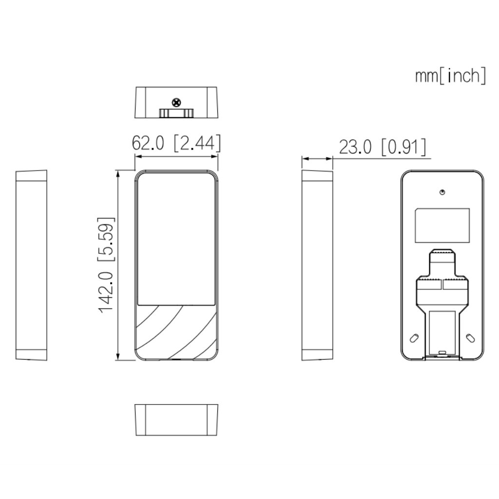 Lector Autónomo Tarjeta Mifare IP66 - Imagen 2
