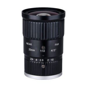 DahuaLente Fija MP 10M 4/3" C IR F1.6 20mm