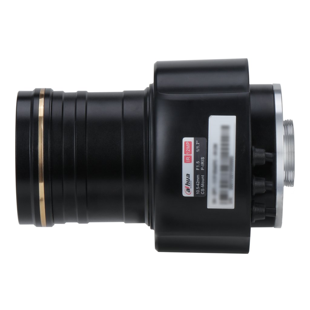 Lente Varifocal Motorizada de 12MP 1/1.7" CS 10.5-42mm - Imagen 2
