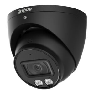 DahuaMiniDomo HDCVI 4EN1 2M 1080P Iluminación Dual LED40m/IR40m 2.8mm IP67 MIC. Color Negro