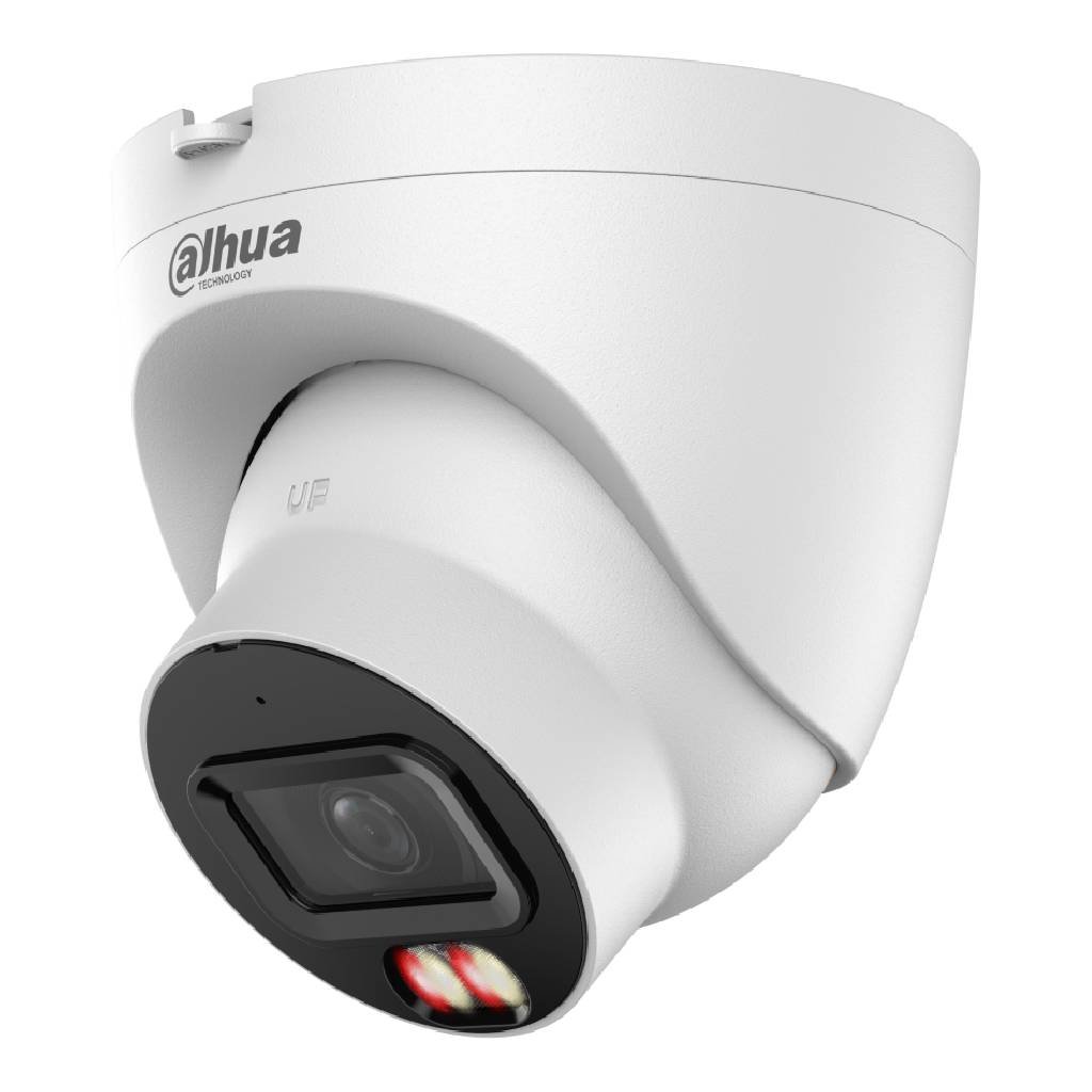 DahuaMiniDomo IP 12M H265 WDR Iluminación Dual LED30m/IR30m 2.8mm IP67 PoE MIC AI