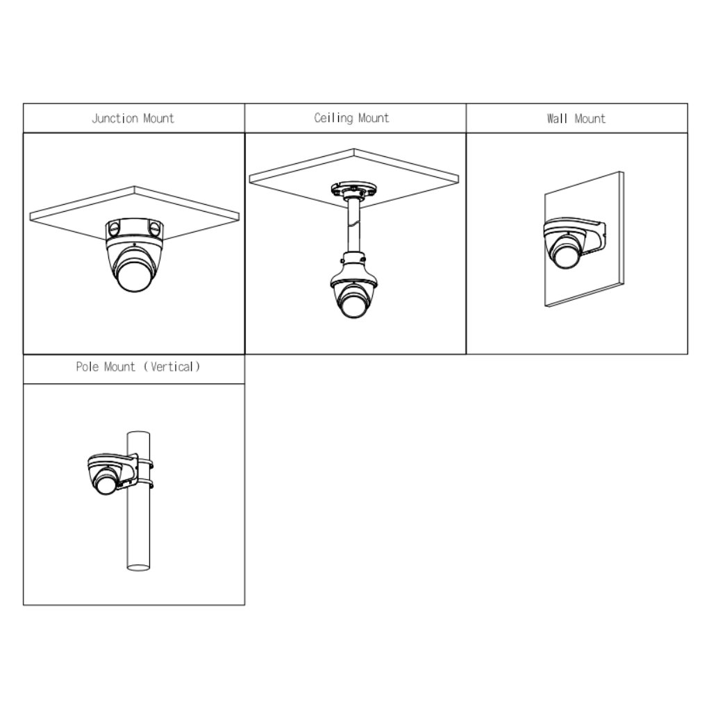 MiniDomo IP 8M H265 FULL COLOR WDR Iluminación Dual LED40m/IR40m 2.7-13.5mm IP67 PoE MIC AI - Imagen 3