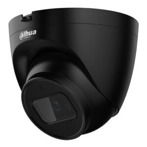 DahuaMiniDomo IP H265 2M DN SMART Starlight IVS IR30m 2.8mm IP67 PoE SD MIC color negro