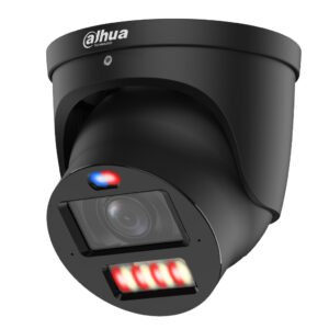 DahuaMiniDomo IP WizColor TiOC PRO H265 8M WDR Iluminación Dual LED50m/IR50m 2.7-12VFM IP67 PoE MIC/Altavoz AUDIO E/S AI. Color negro