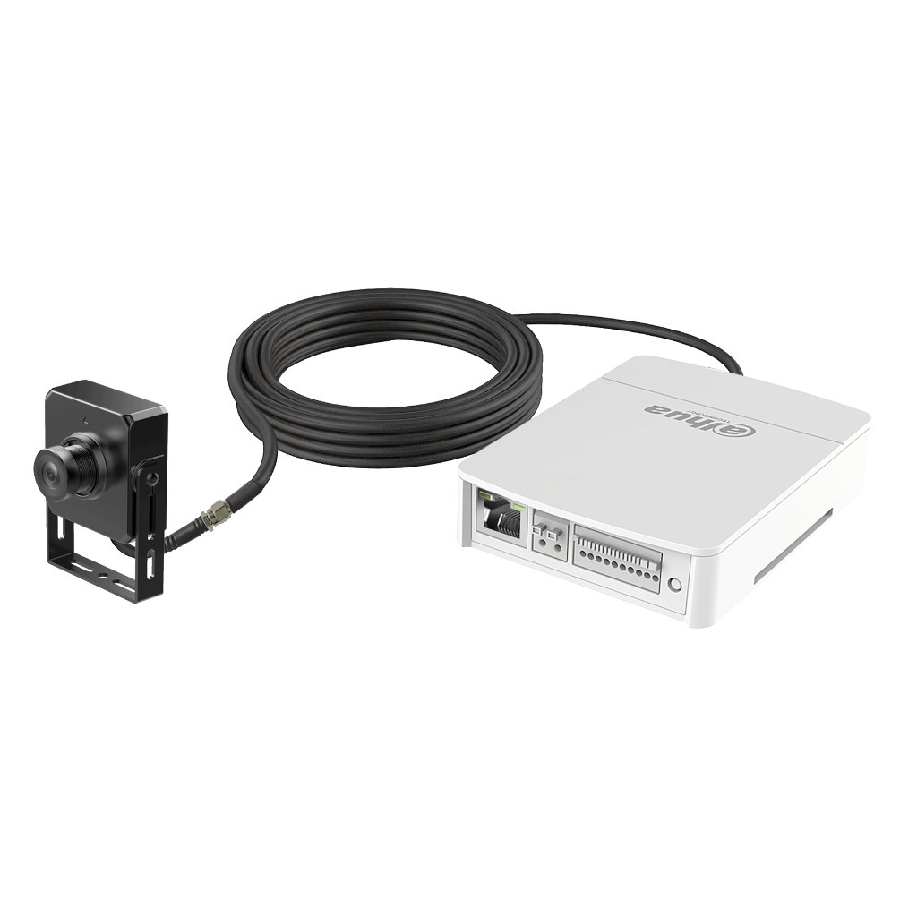 DahuaMinicámara IP H265 Pinhole 4M WDR 2.8mm AUDIO E/S + Unidad principal AI