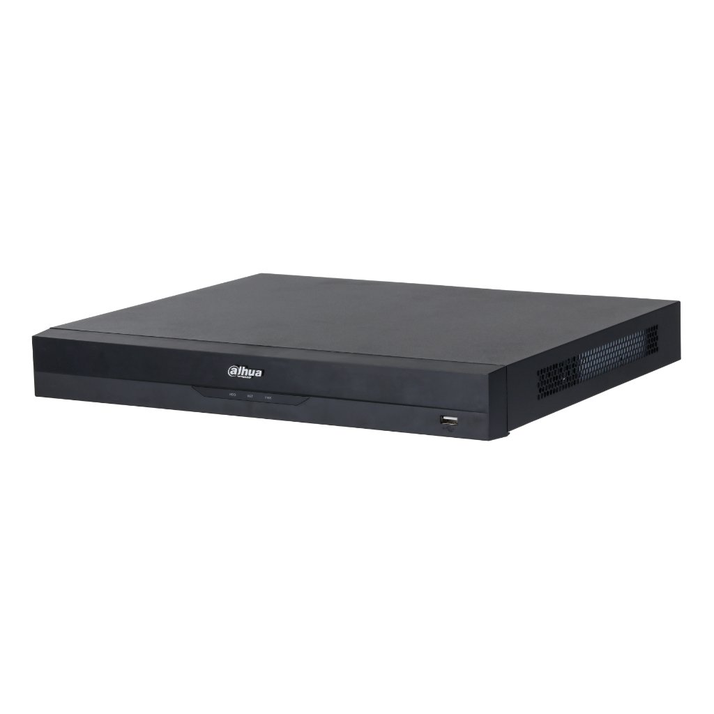 DahuaNVR 16ch 256Mbps H265 HDMI 16PoE 2HDD E/S AI