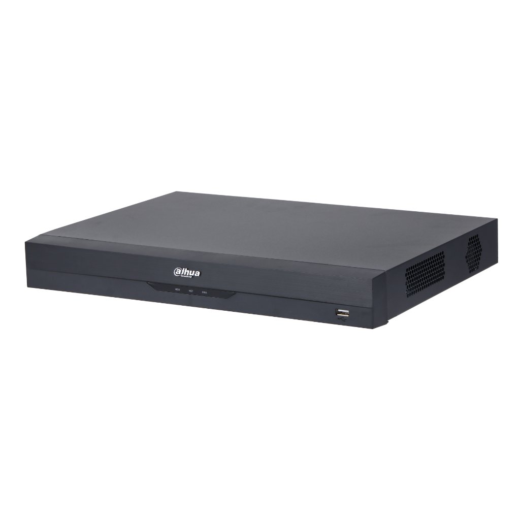 DahuaNVR 16ch 448Mbps H265 HDMI 2HDD E/S AI