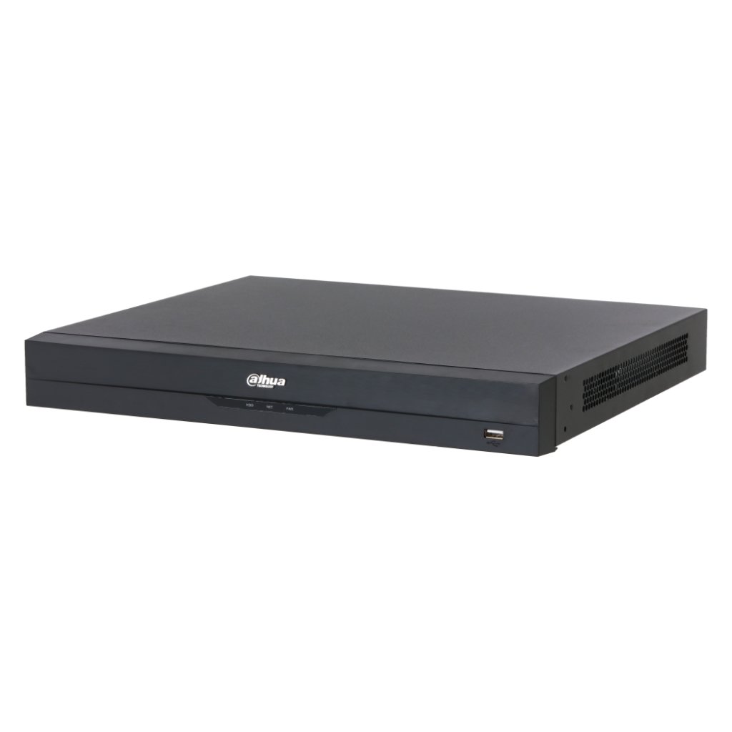 DahuaNVR 16ch 448Mbps H265 HDMI 8PoE 2HDD E/S AI