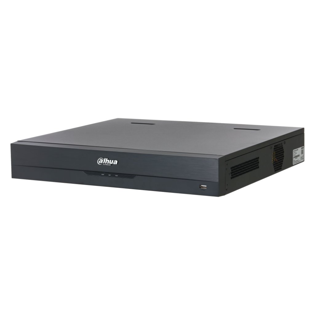 DahuaNVR 32ch 448Mbps H265 2xHDMI 16PoE 4HDD E/S AI