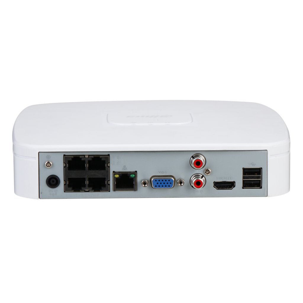 NVR 4ch 80Mbps H265 4K HDMI 4PoE 1HDD - Imagen 2