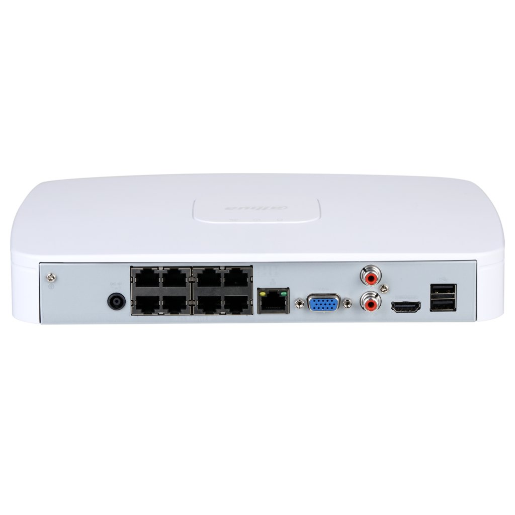NVR 8ch 144Mbps H265 4K HDMI 8PoE 1HDD - Imagen 2