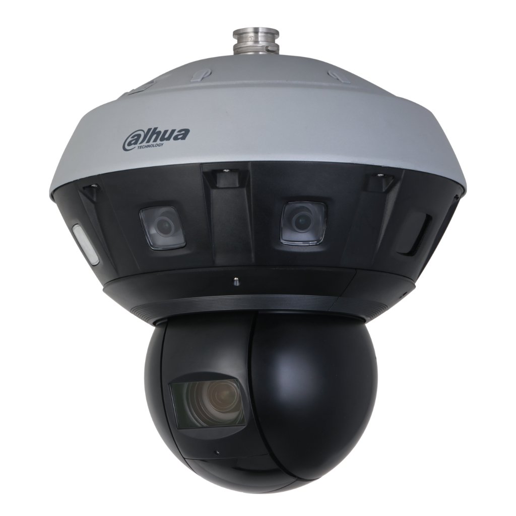 DahuaPanorámica 270º 24M Multisensor (6x4M) + Domo PTZ IP 4M H265 IR400m 40X IP66 DC36V AUDIO E/S AI