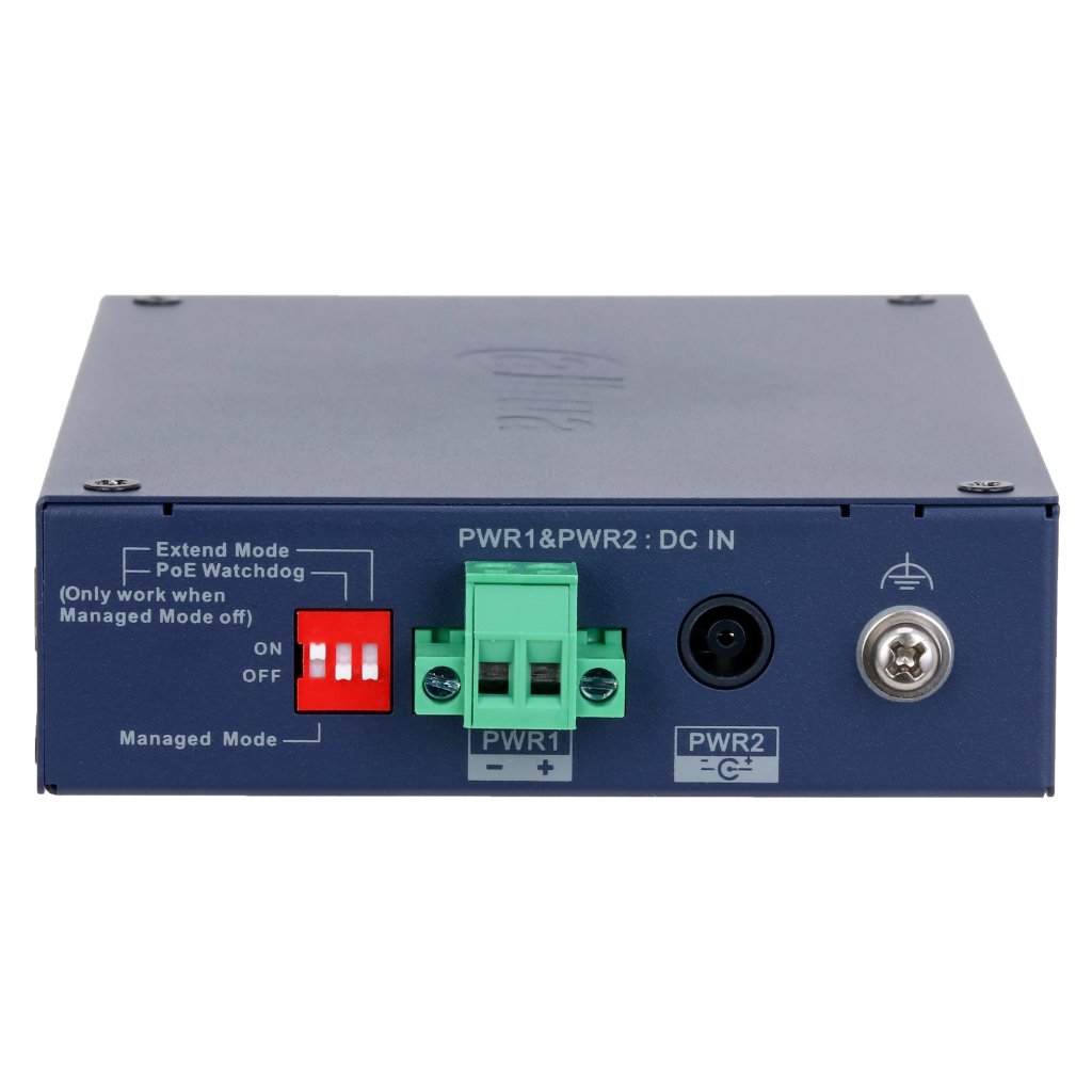 Switch Hardened PoE 4 puertos 10/100 + 2SFP Gigabit 90W Gestionable en Cloud Layer2 - Imagen 3