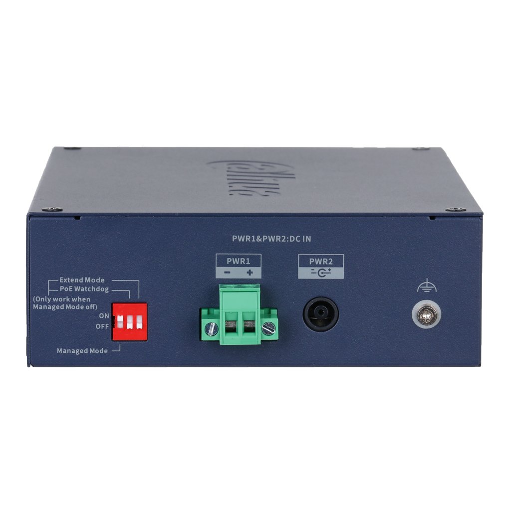 Switch Hardened PoE 8 puertos Gigabit + 2RJ45 Uplink Gigabit + 2SFP Gigabit 110W Gestionable en Cloud Layer2 - Imagen 3