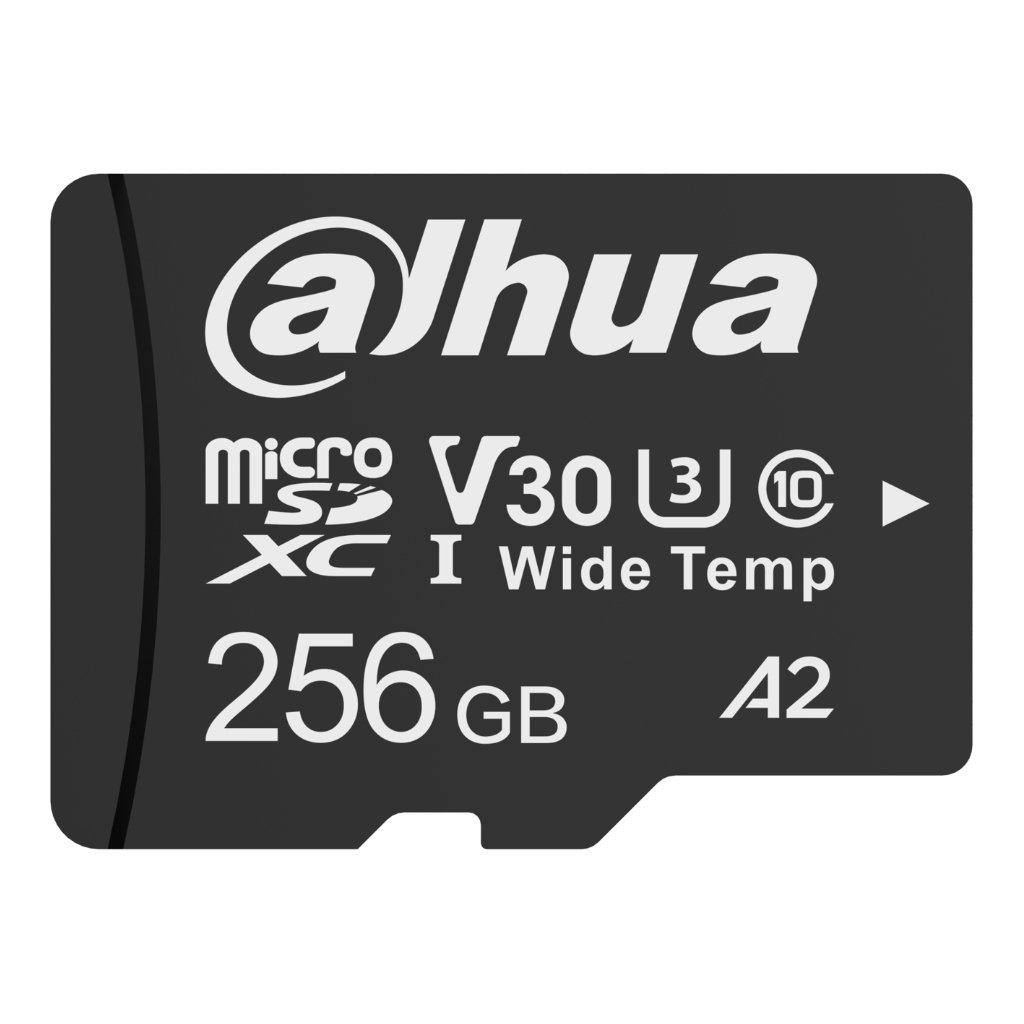 DahuaTarjeta Micro SD 256GB UHS-I de amplia temperatura Series W100