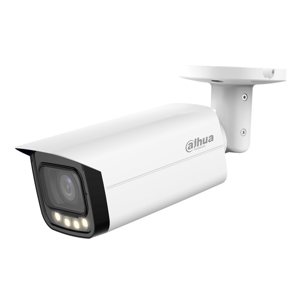 DahuaTubular HDCVI 4EN1 5M FULL COLOR 2.0 WDR Starlight LED60m 2.7-13.5 VFM IP67 AUDIO MIC