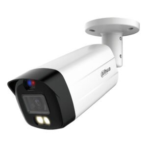 DahuaTubular HDCVI TiOC 4EN1 5M WDR Iluminación Dual LED40m/IR40m 3.6mm IP67 MIC