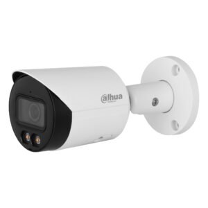 DahuaTubular IP 2M H265 FULL COLOR WDR LED30m 3.6mm IP67 PoE MIC AI
