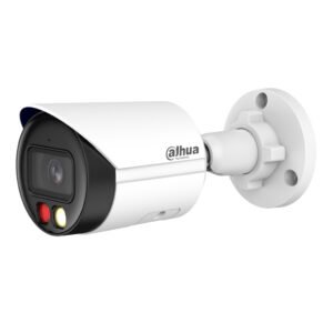 DahuaTubular IP 2M H265 WDR Iluminación Dual LED30m/IR30m 2.8mm IP67 PoE MIC AI
