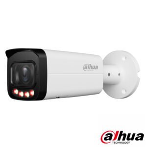 DahuaTubular IP 6M H265 FULL COLOR WDR Iluminación Dual LED60m/IR60m 2.7-13.5mm IP67 PoE MIC AI