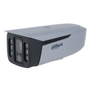 DahuaTubular IP H265 4+4MP(2 CÁMARAS EN 1) Starlight+ WDR LED80m/IR120m 8-56VFM/3.6mm IP67 PoE SD AUDIO E/S AI