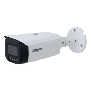 DahuaTubular IP H265 4M DUAL-LENS FULL COLOR 2.0 dWDR Starlight IR50m/2LED 2.8mm IP67 ePoE AUDIO MIC E/S AI