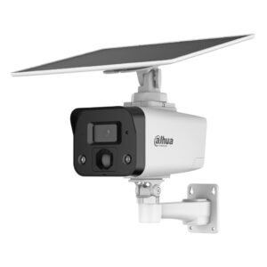 DahuaTubular IP MAX H265 4M Iluminación Dual LED20m/IR30m 3.6mm IP67 PIR MIC/Altavoz E/S 4G AI + Panel Solar